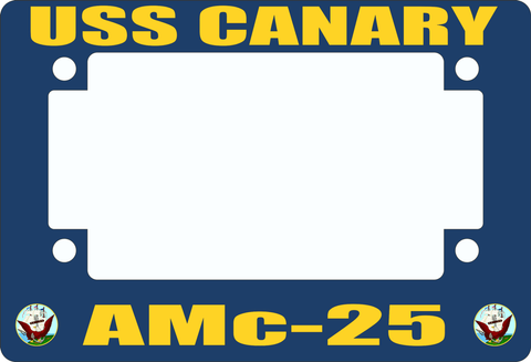 USS Canary AMc-25 Motorcycle Frame