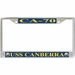 USS Canberra CA-70 License Plate Frame