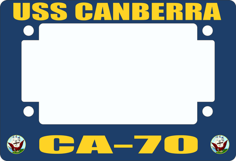 USS Canberra CA-70 Motorcycle Frame