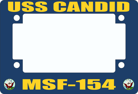 USS Candid MSF-154 Motorcycle Frame
