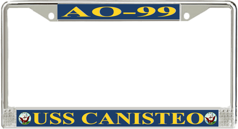 USS Canisteo AO-99 License Plate Frame