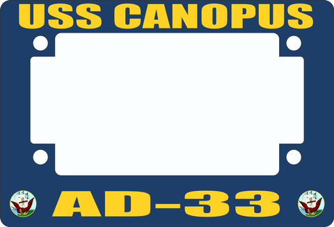 USS Canopus AD-33 Motorcycle Frame