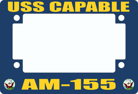 USS Capable AM-155 Motorcycle Frame