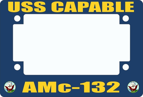 USS Capable AMc-132 Motorcycle Frame