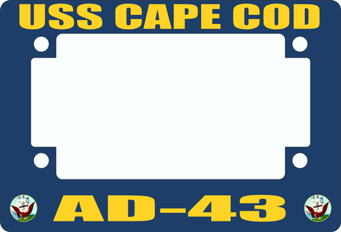 USS Cape Cod AD-43 Motorcycle Frame