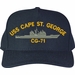 USS Cape ST. George CG-71 Custom Embroidered Cap