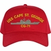 USS Cape ST. George CG-71 Custom Embroidered Cap