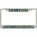 USS Capodanno FF-1093 License Plate Frame