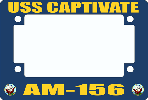 USS Captivate AM-156 Motorcycle Frame