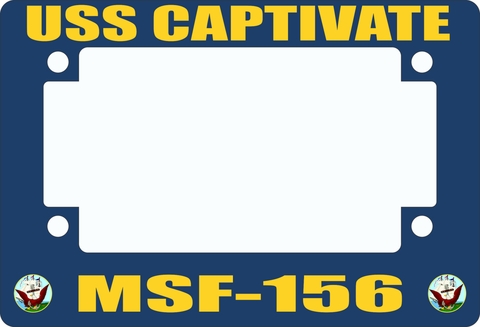 USS Captivate MSF-156 Motorcycle Frame