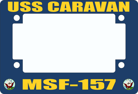 USS Caravan MSF-157 Motorcycle Frame