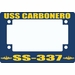 USS Carbonero SS-337 Motorcycle Frame