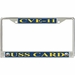 USS Card CVE-11 License Plate Frame