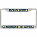 USS Cardinal AMS-4 License Plate Frame