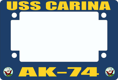 USS Carina AK-74 Motorcycle Frame