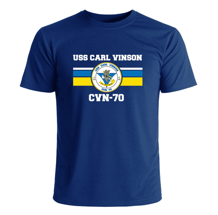 USS Carl Vinson CVN-70 Crest T-Shirt