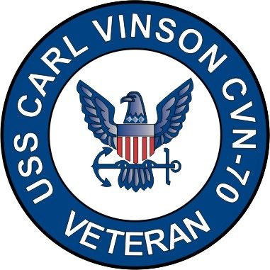 USS Carl Vinson CVN-70 Veteran Decal Sticker