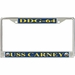 USS Carney DDG-64 License Plate Frame