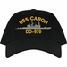 USS Caron DD-970 Embroidered Cap