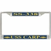 USS Carp SS-338 License Plate Frame