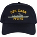 USS Carr FFG-52 Embroidered Cap