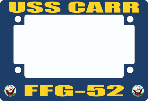 USS Carr FFG-52 Motorcycle Frame