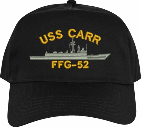 USS Carr FFG-52 Embroidered Cap