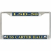 USS Carter Hall LSD-50 License Plate Frame