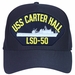 USS Carter Hall LSD-50 Ships Ball Cap