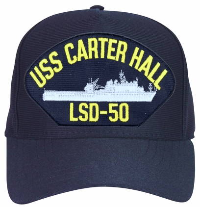 USS Carter Hall LSD-50 Ships Ball Cap