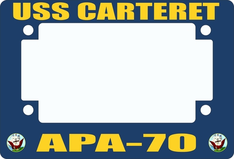 USS Carteret APA-70 Motorcycle Frame