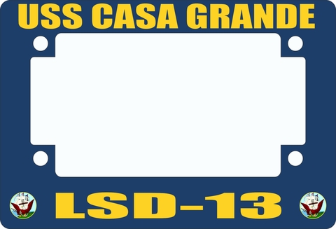 USS Casa Grande LSD-13 Motorcycle Frame