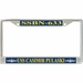 USS Casimir Pulaski SSBN-633 License Plate Frame