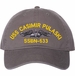 USS Casimir Pulaski SSBN-633 with Dolphins Unstructured Dad Cap