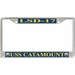 USS Catamount LSD-17 License Plate Frame