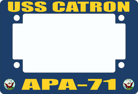 USS Catron APA-71 Motorcycle Frame