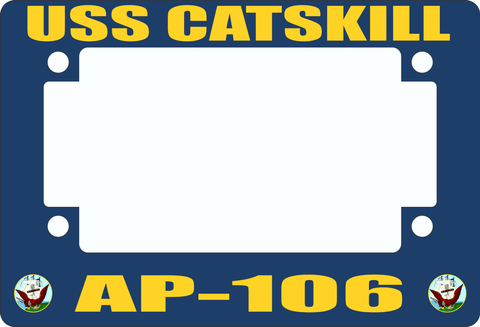 USS Catskill AP-106 Motorcycle Frame