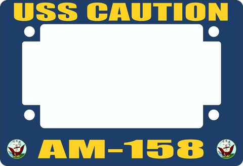 USS Caution AM-158 Motorcycle Frame