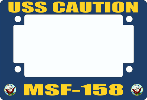 USS Caution MSF-158 Motorcycle Frame