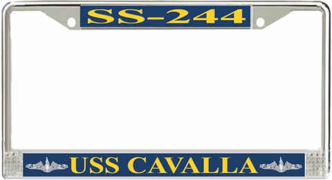USS Cavalla SS-244 License Plate Frame