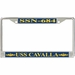 USS Cavalla SSN-684 License Plate Frame