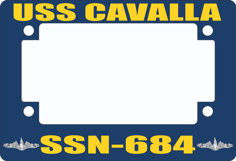 USS Cavalla SSN-684 Motorcycle Frame