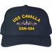 USS Cavalla SSN-684 with Blue Water Dolphins Custom Embroidered Cap