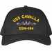 USS Cavalla SSN-684 with Blue Water Dolphins Custom Embroidered Cap