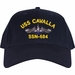 USS Cavalla SSN-684 with Blue Water Dolphins Custom Embroidered Cap