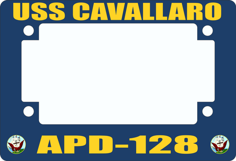 USS Cavallaro APD-128 Motorcycle Frame
