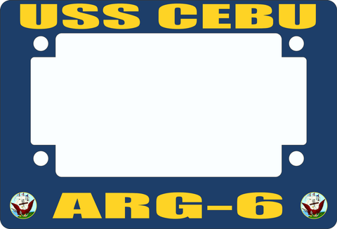 USS Cebu ARG-6 Motorcycle Frame