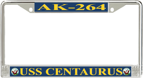 USS Centaurus AK-264 License Plate Frame