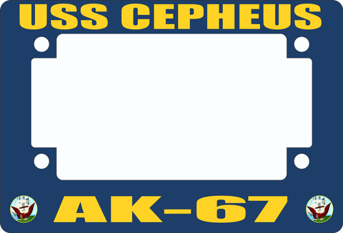 USS Cepheus AK-67 Motorcycle Frame