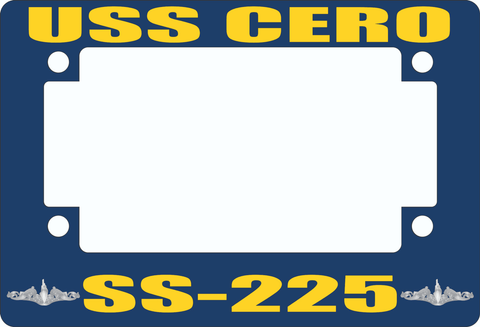 USS Cero SS-225 Motorcycle Frame